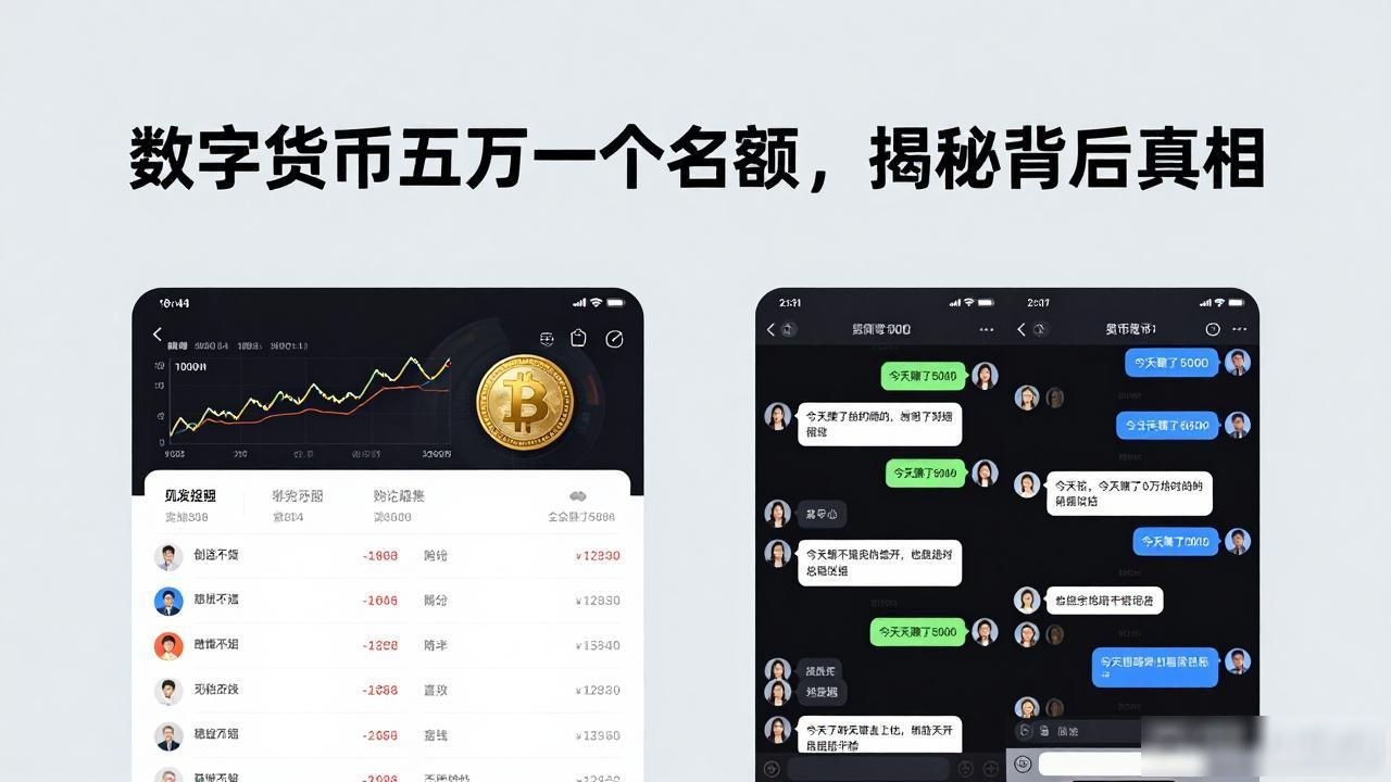 数字货币五万一个名额骗局_内部渠道额度投资风险_数字货币五万一个名额