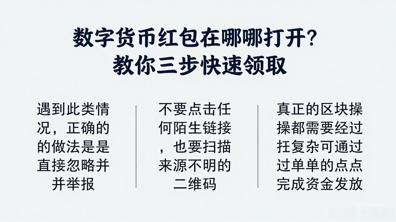 数字货币红包在哪打开？教你三步快速领取