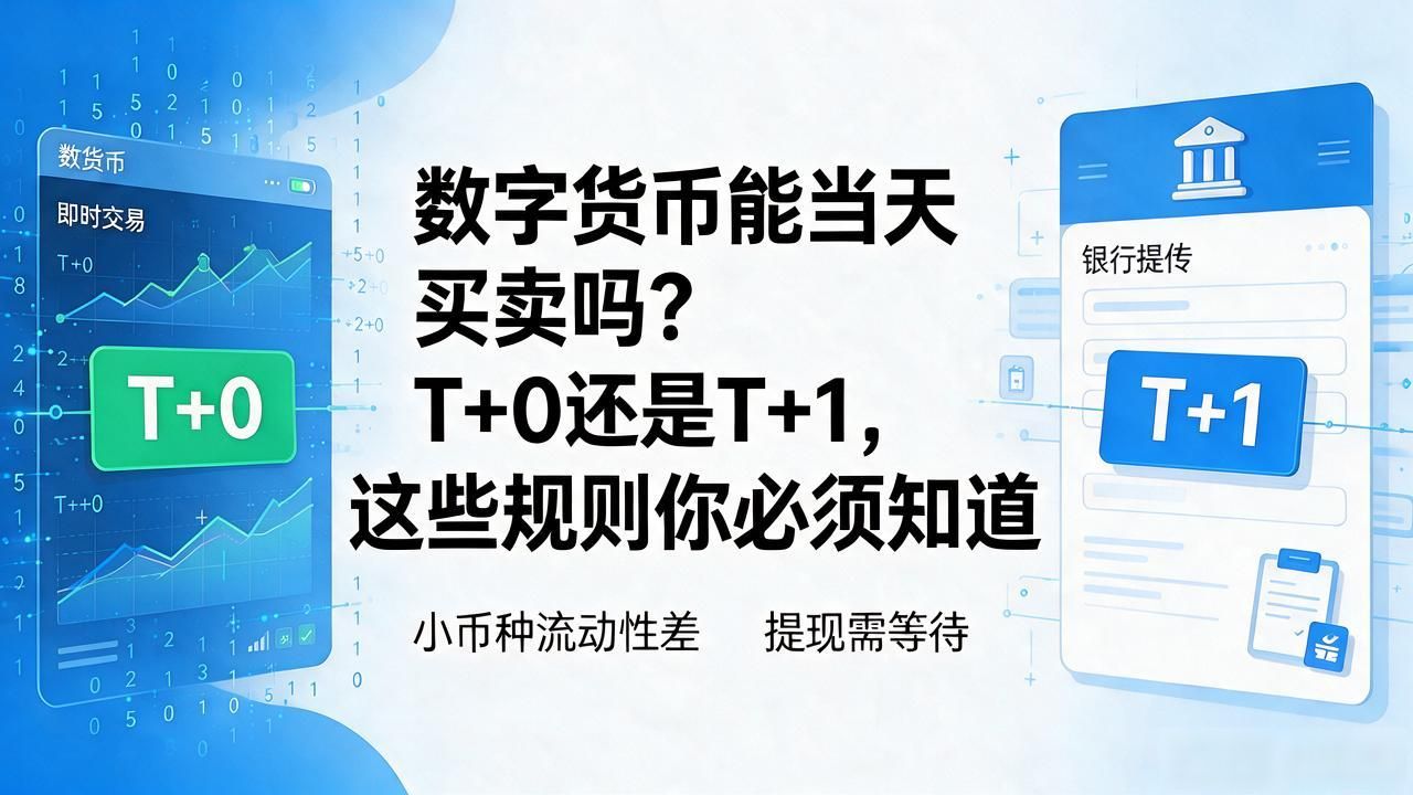 主流币种当天买入能否卖出_数字货币能当天买卖吗_数字货币T+0交易规则详解