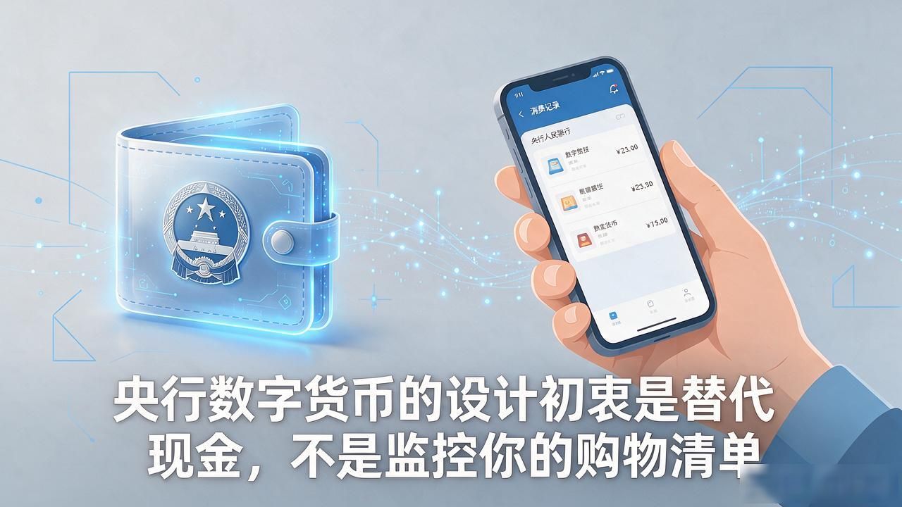 数字货币真的能控制消费？普通人花钱的每一笔，央行到底管不管
