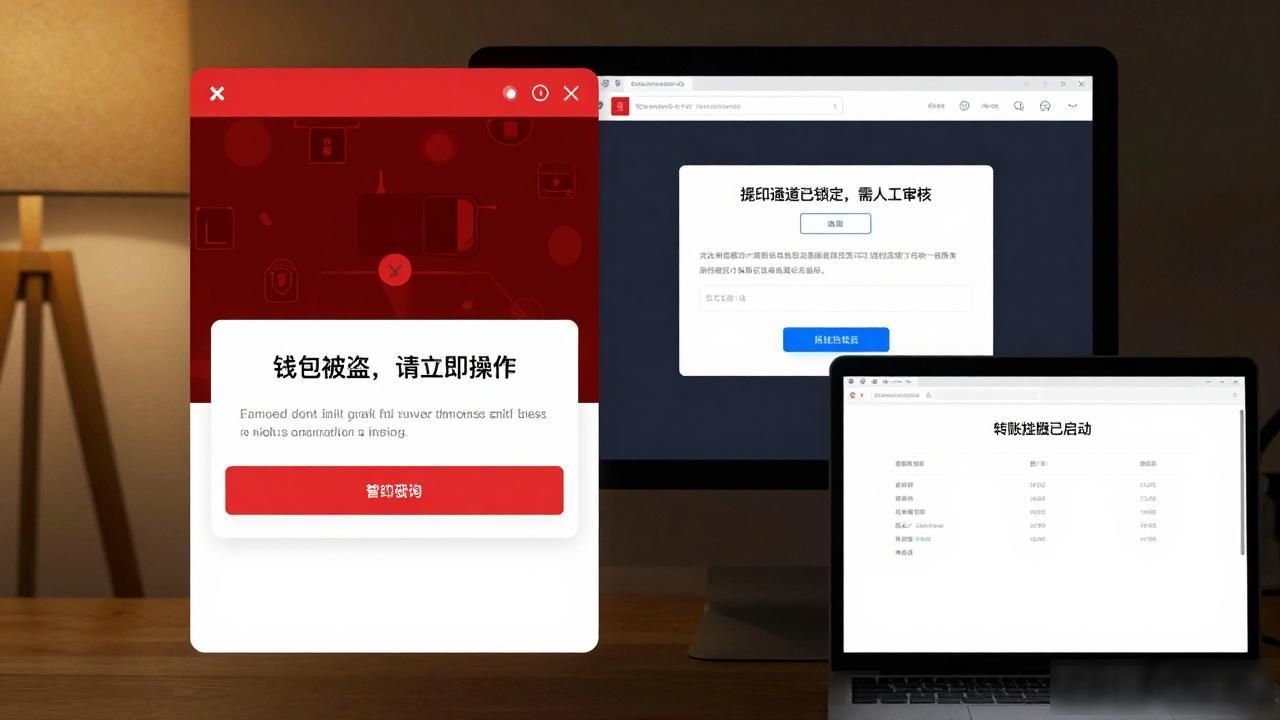 空投项目资产被盗处理方法_dApp钱包被盗追回经验_数字货币空投钱包被盗