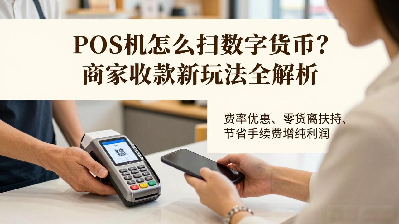 智能POS机数字货币收款_pos机数字货币扫码_数字货币POS机费率优势