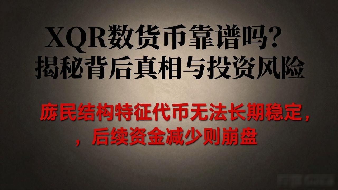 XQR数字货币骗局_XQR数字货币_高回报陷阱识别