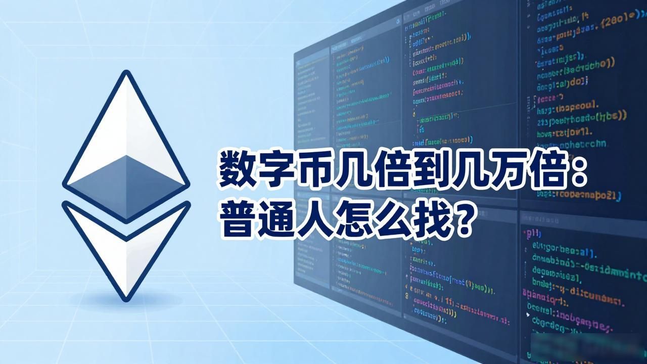 数字货币几倍到几万倍：普通人怎么找？