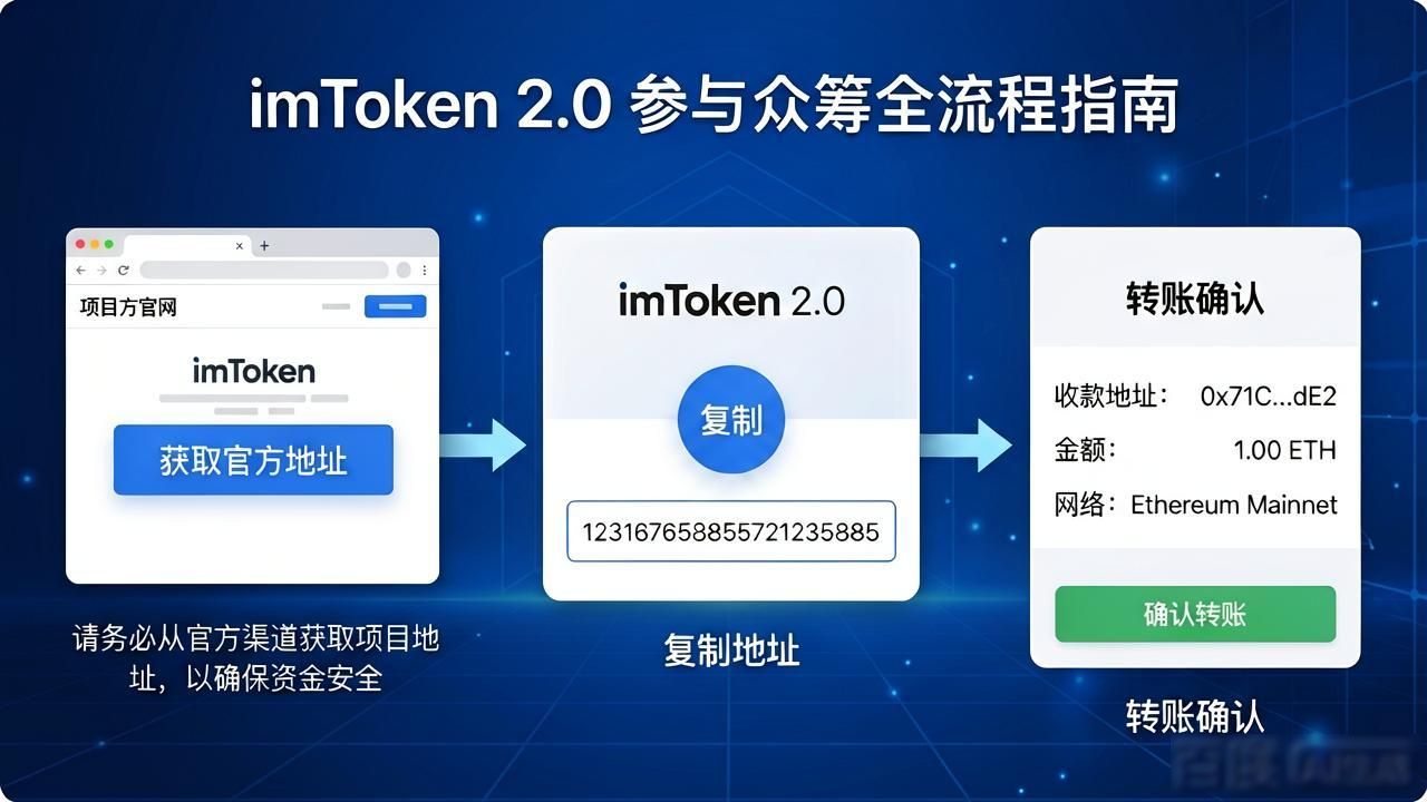 手把手教你用imToken 2.0钱包参与众筹项目
