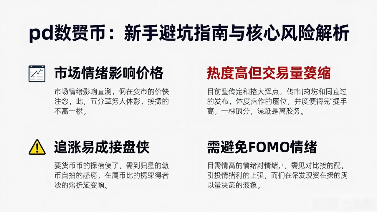 pd数字货币：新手避坑指南与核心风险解析