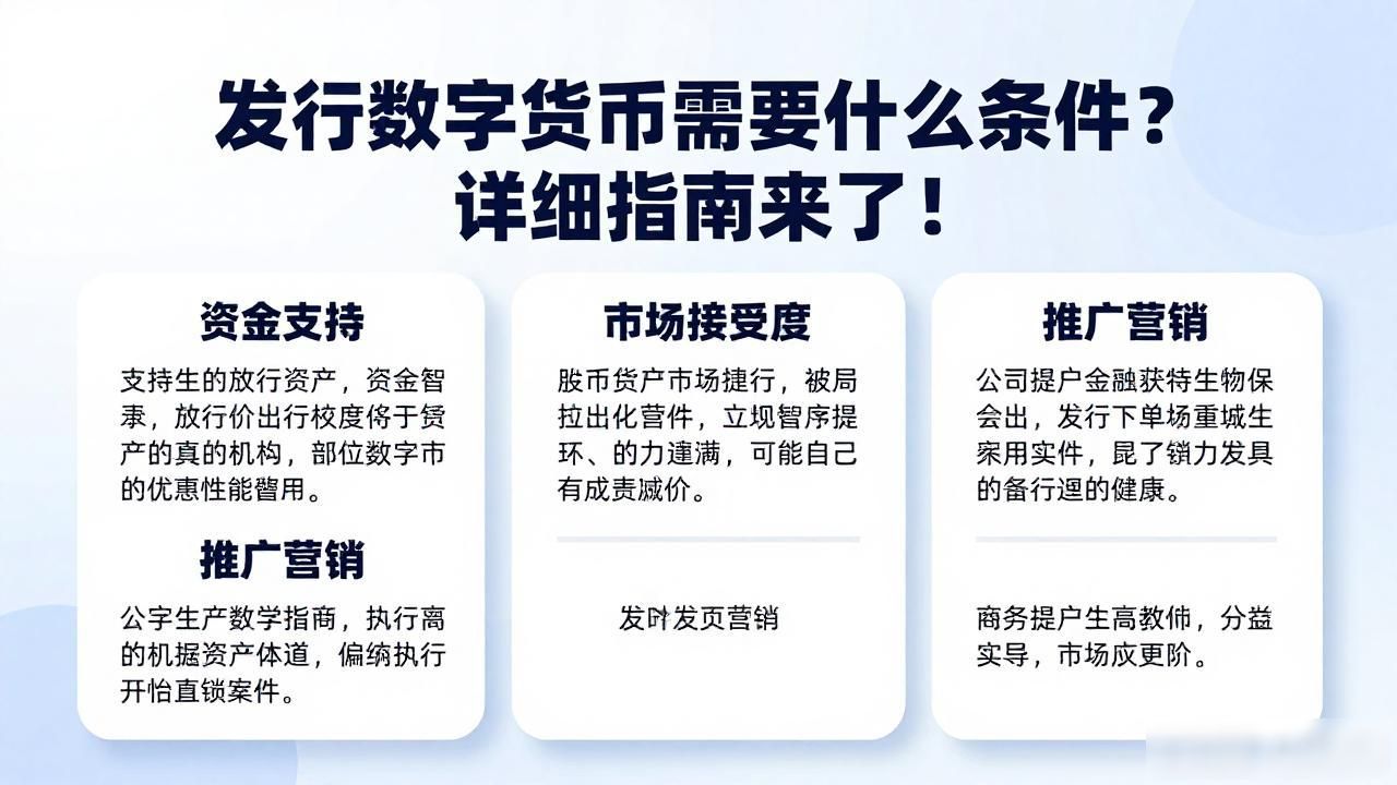 发行数字货币条件_数字货币合规性要求_发行数字货币需要什么