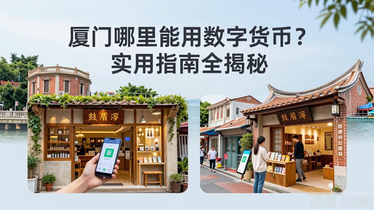 厦门哪里能用数字货币？实用指南全揭秘