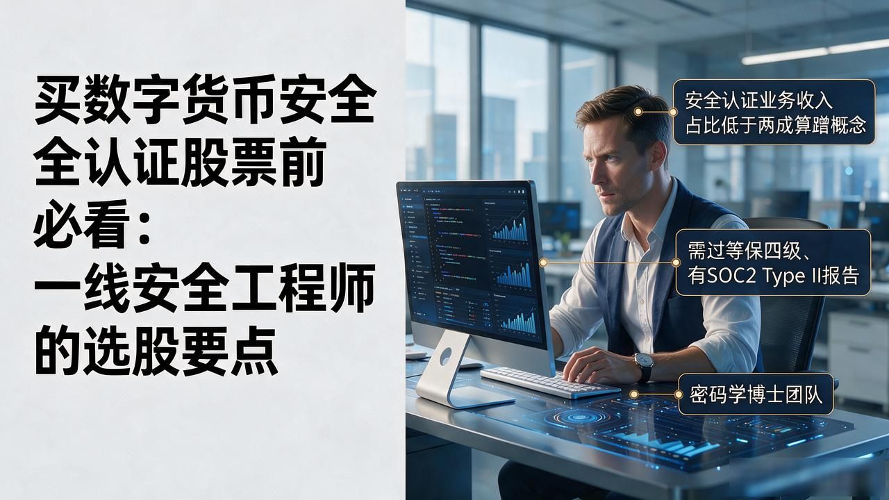 数字货币安全认证股票技术落地价值_数字货币安全认证股票_密钥托管多签验证上市公司合规审计资质