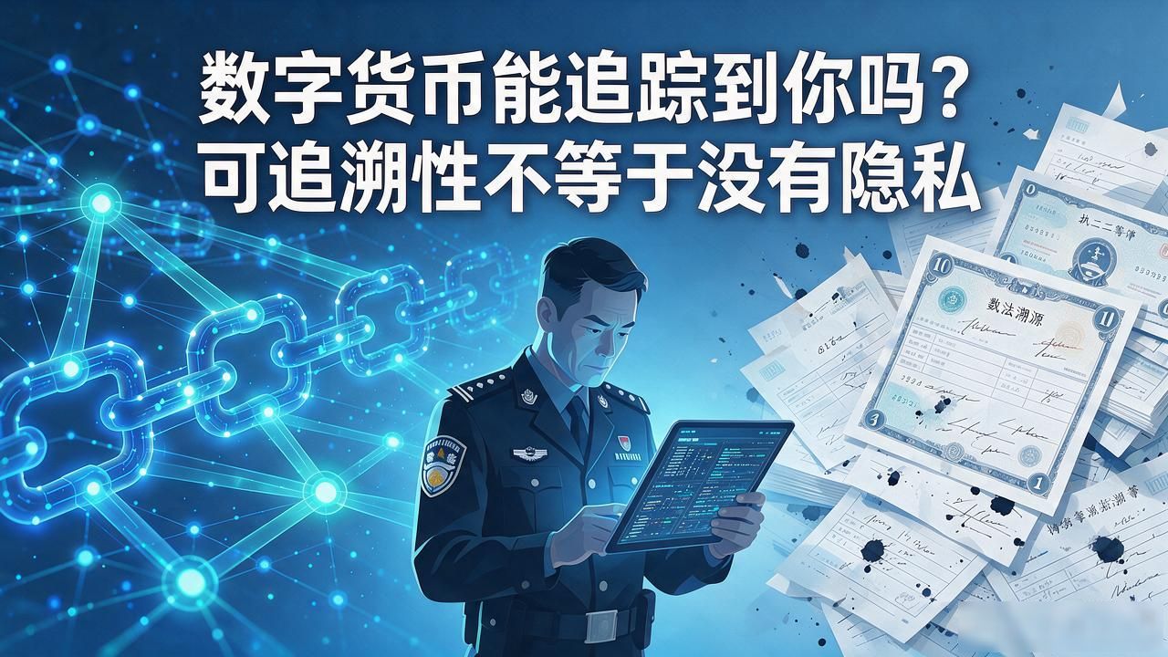 数字货币能追踪到你吗？可追溯性不等于没有隐私