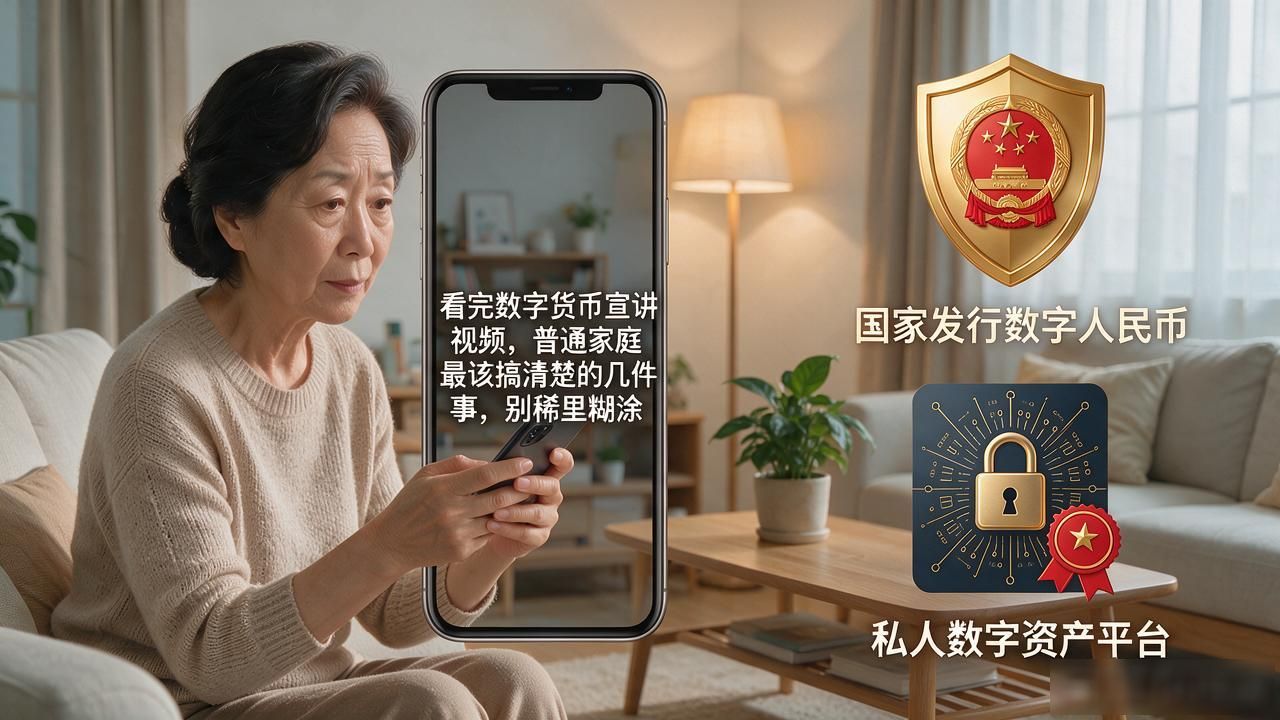 看完数字货币宣讲视频，普通家庭最该搞清楚的几件事，别稀里糊涂