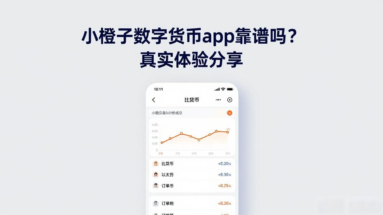 小橙子数字货币app靠谱吗？真实体验分享