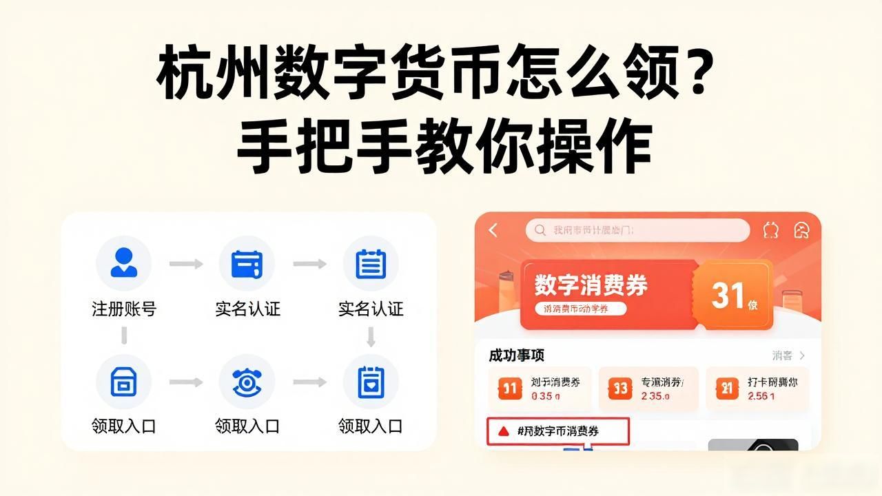 杭州数字货币怎么领？手把手教你操作