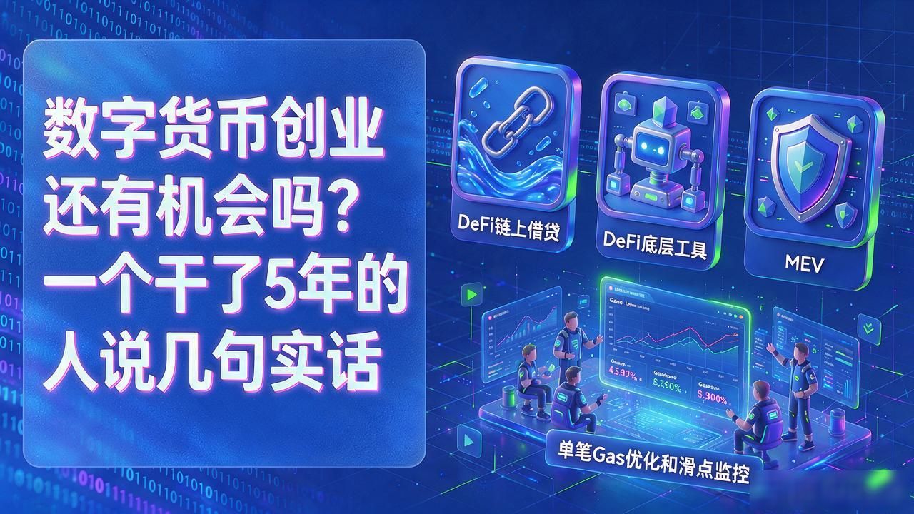数字货币创业还有机会吗？一个干了5年的人说几句实话