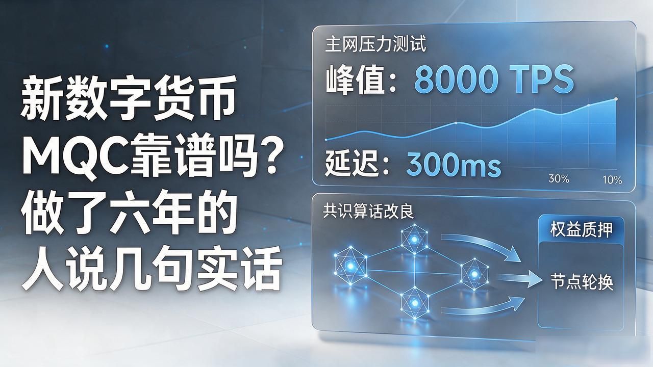 MQC量子抗逆协议底层设计分析_新数字货币MQC_MQC主网压力测试性能数据解读