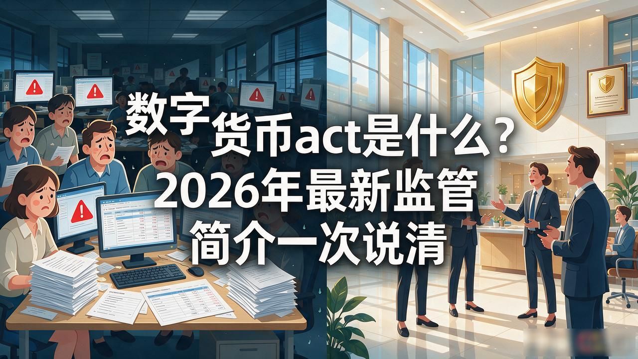 数字货币act简介_加密资产发行交易托管监管_数字货币ACT监管框架