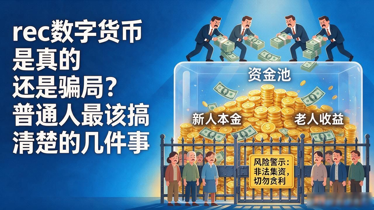 rec数字货币是真的还是骗局？普通人最该搞清楚的几件事