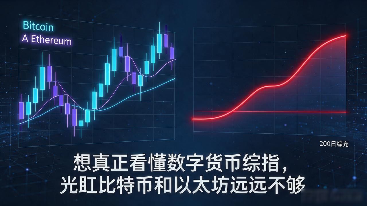 想真正看懂数字货币综指，光盯比特币和以太坊远远不够