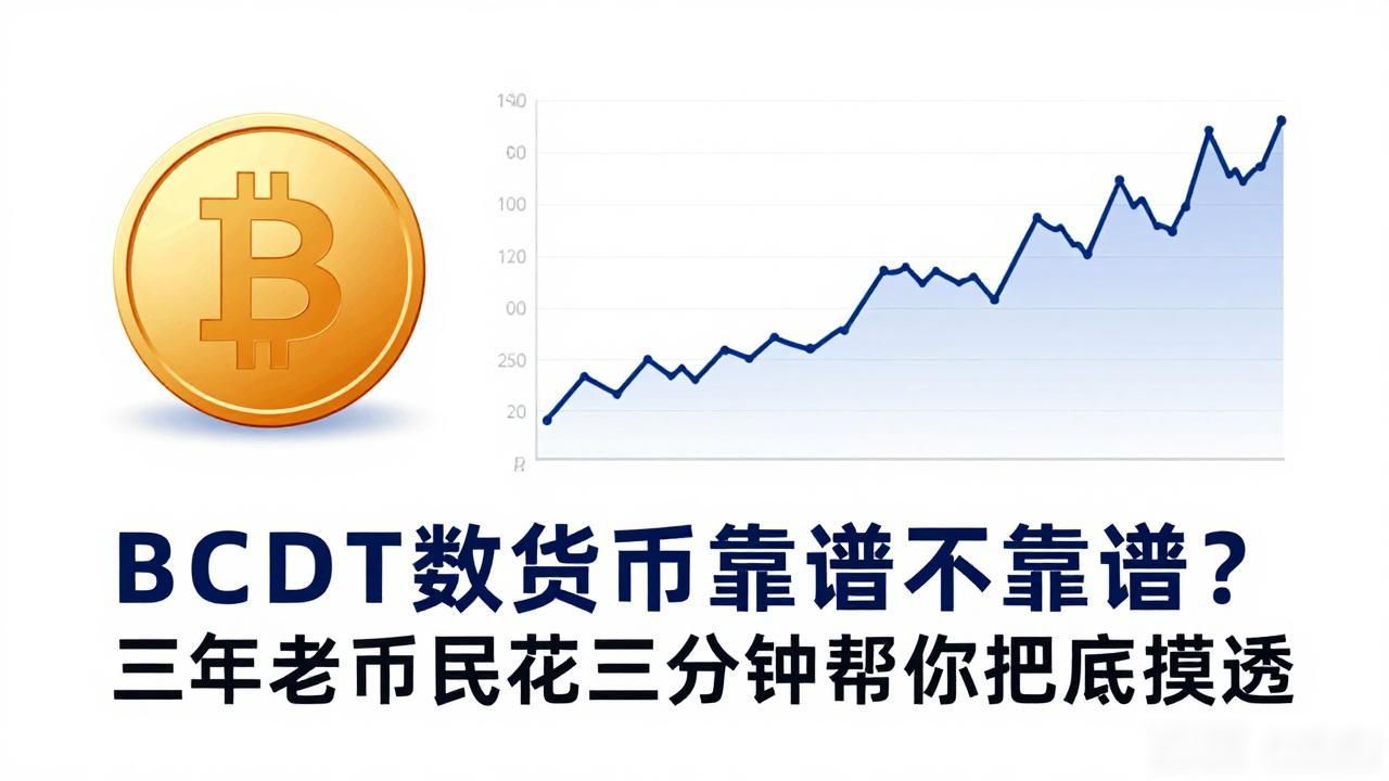 BCDT数字货币靠谱不靠谱？三年老币民花三分钟帮你把底摸透