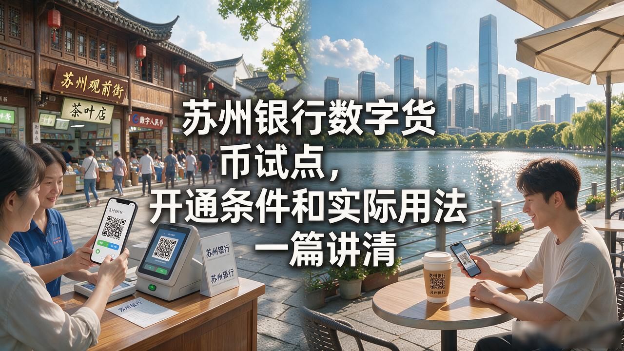 苏州银行数字人民币试点_苏州银行数字货币试点_数字人民币苏州应用场景